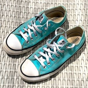 Converse All-Star Ox Light Blue Unisex Sneakers Size  W7.6/ M5.5